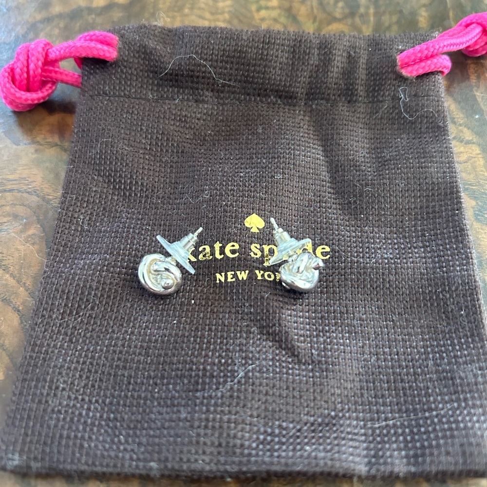 Kate Spade Knot Earrings - Never Worn